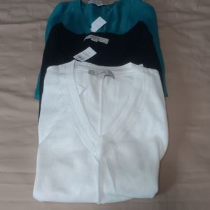 3 NWT Ann Taylor Sweaters Different Styles and Colors